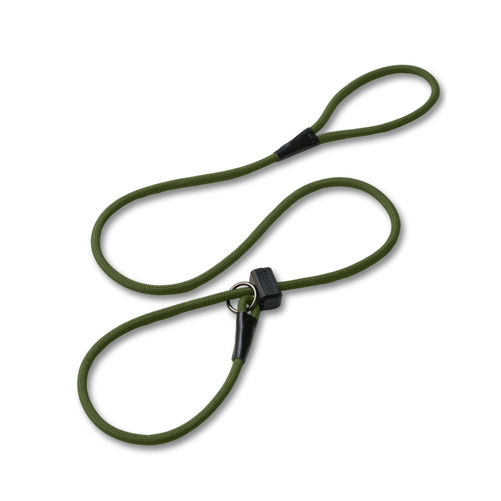 Fenrir Slip Leash 1.4m green overview highlighting durable training tool for better leash communication