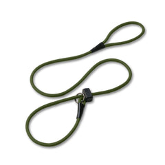 Fenrir Slip Leash 1.4m green overview highlighting durable training tool for better leash communication