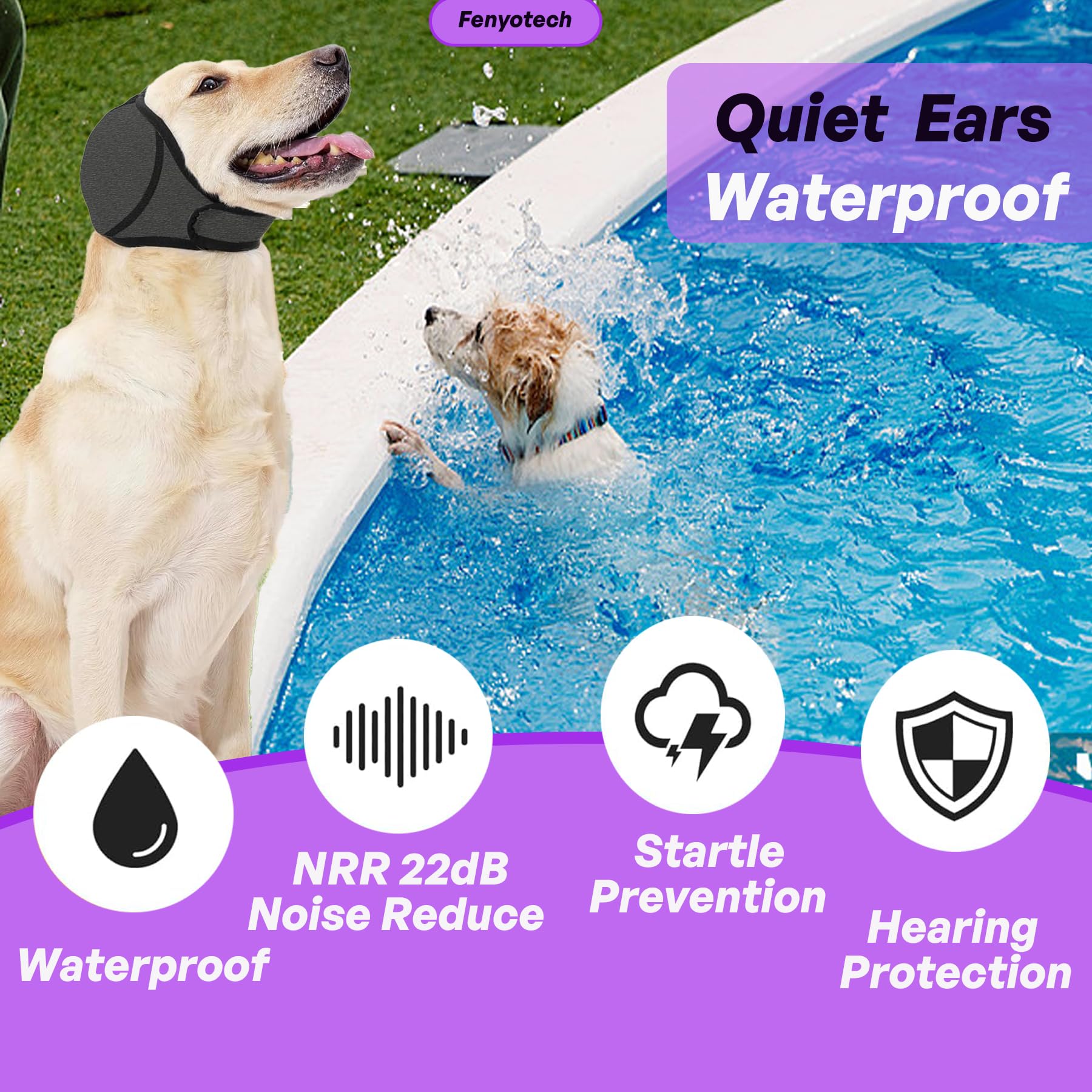 Fenyotech durable waterproof hoodie closeup demonstrates weather-ready protection