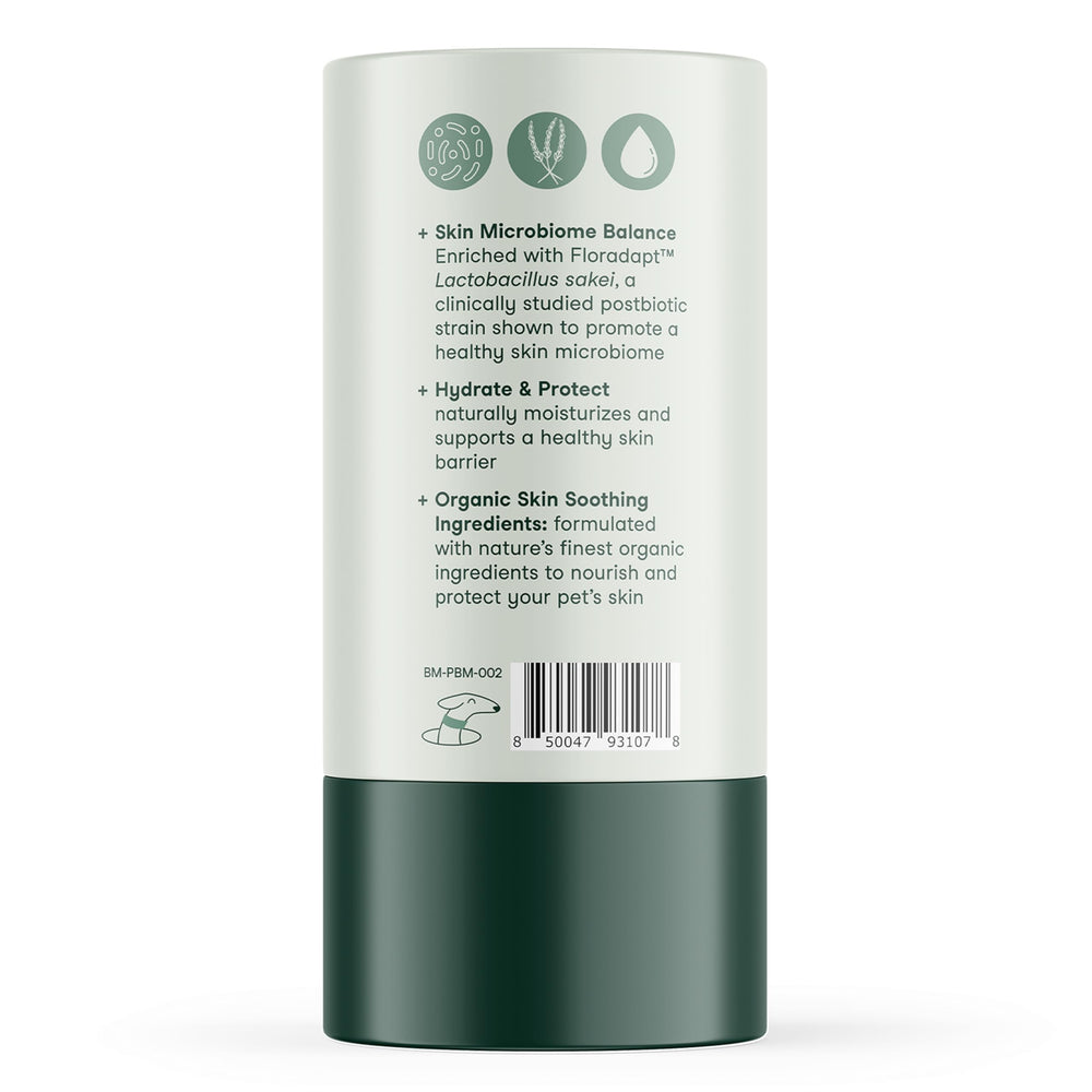 Fera Pets PawBiome Balm dog hot spot relief on irritated skin areas