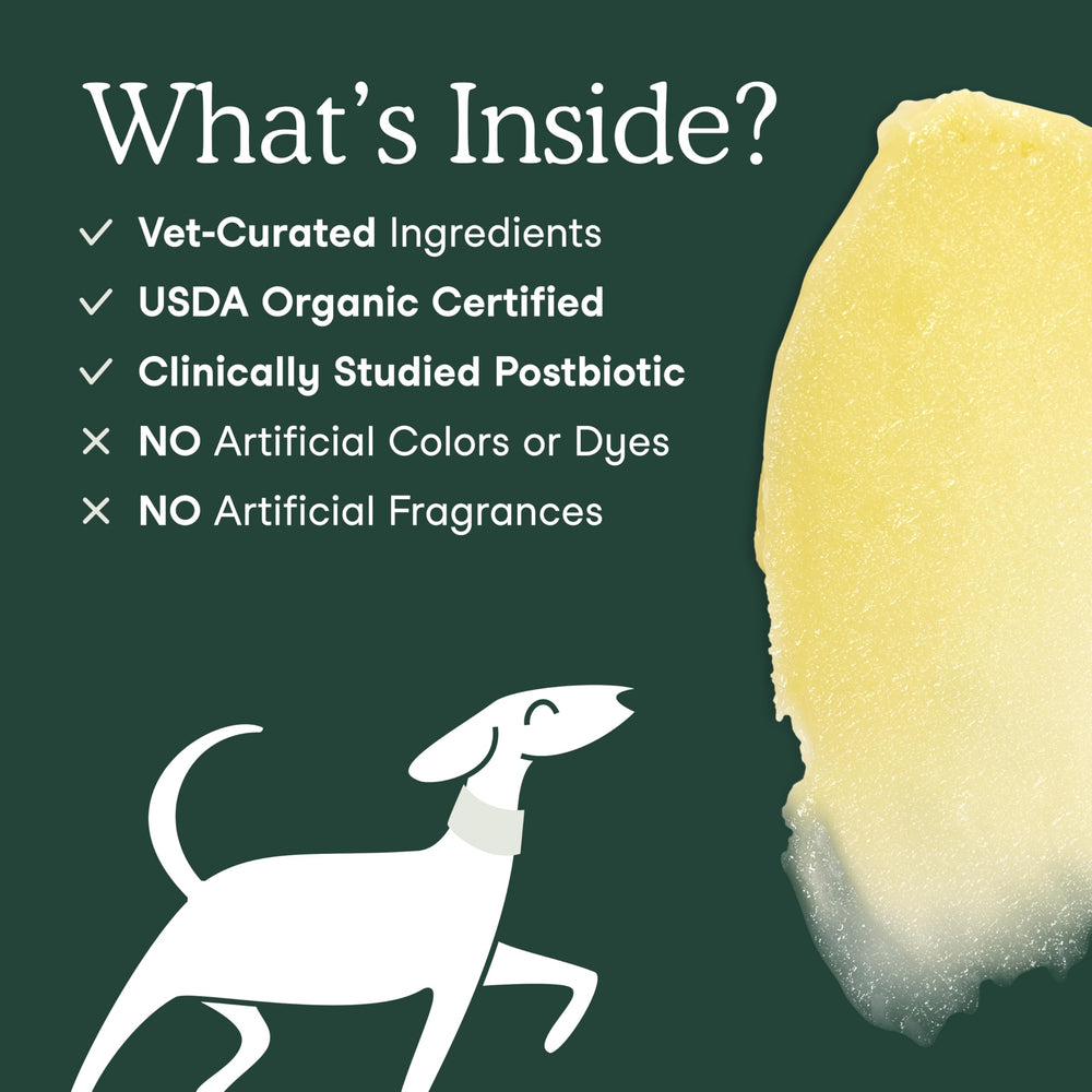 Fera Pets PawBiome Balm elbows care shows moisturized pet elbows