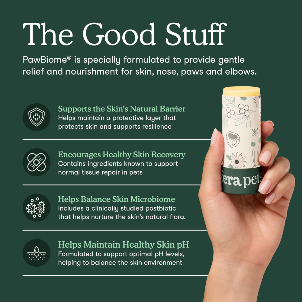 Fera Pets PawBiome Balm nose application for dry noses and minor irritations