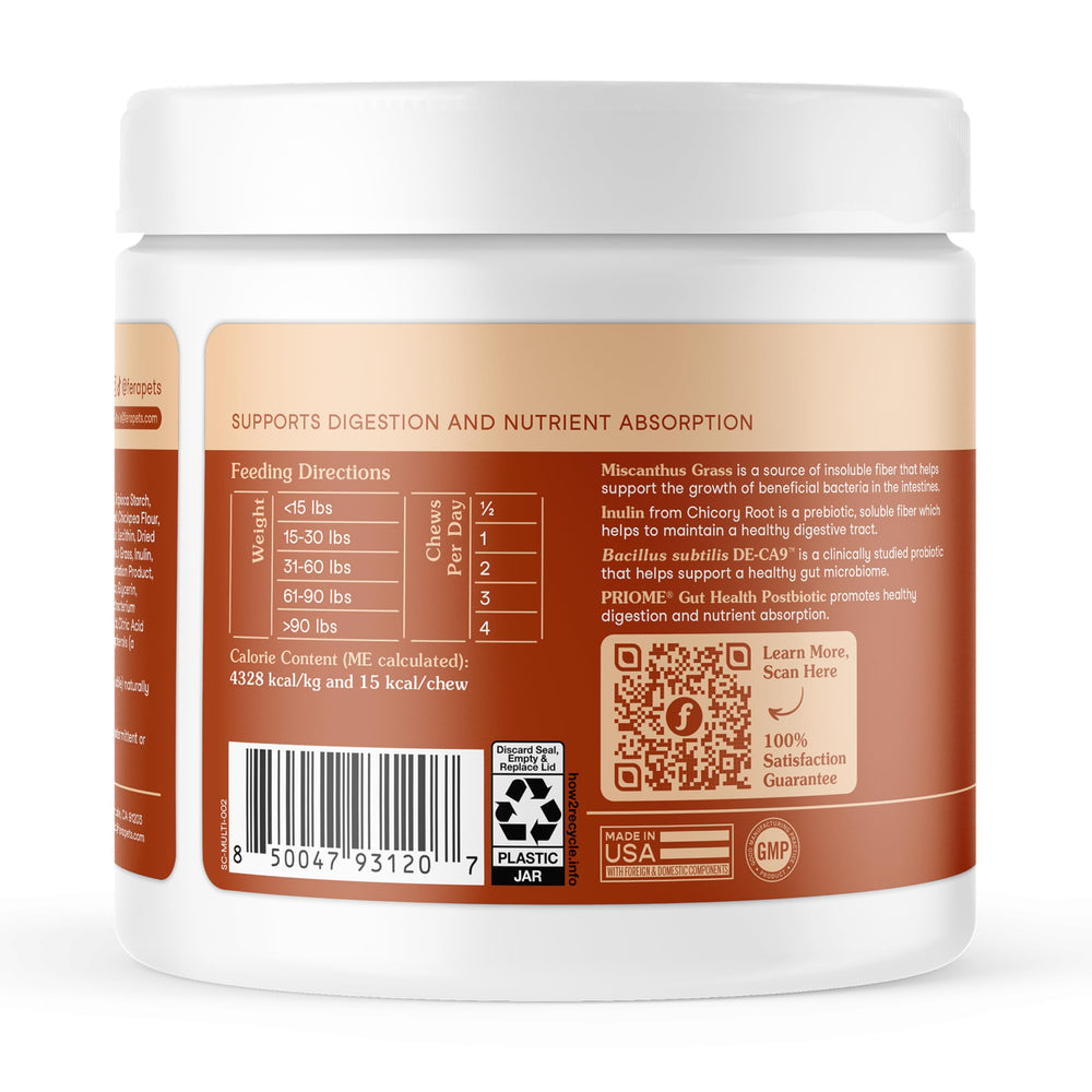 Fera Pets Probiotics traceable ingredients features transparent sourcing and quality controls.