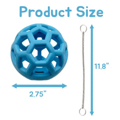 Fertrey hanging chain closeup demonstrates adjustable height for habitats.