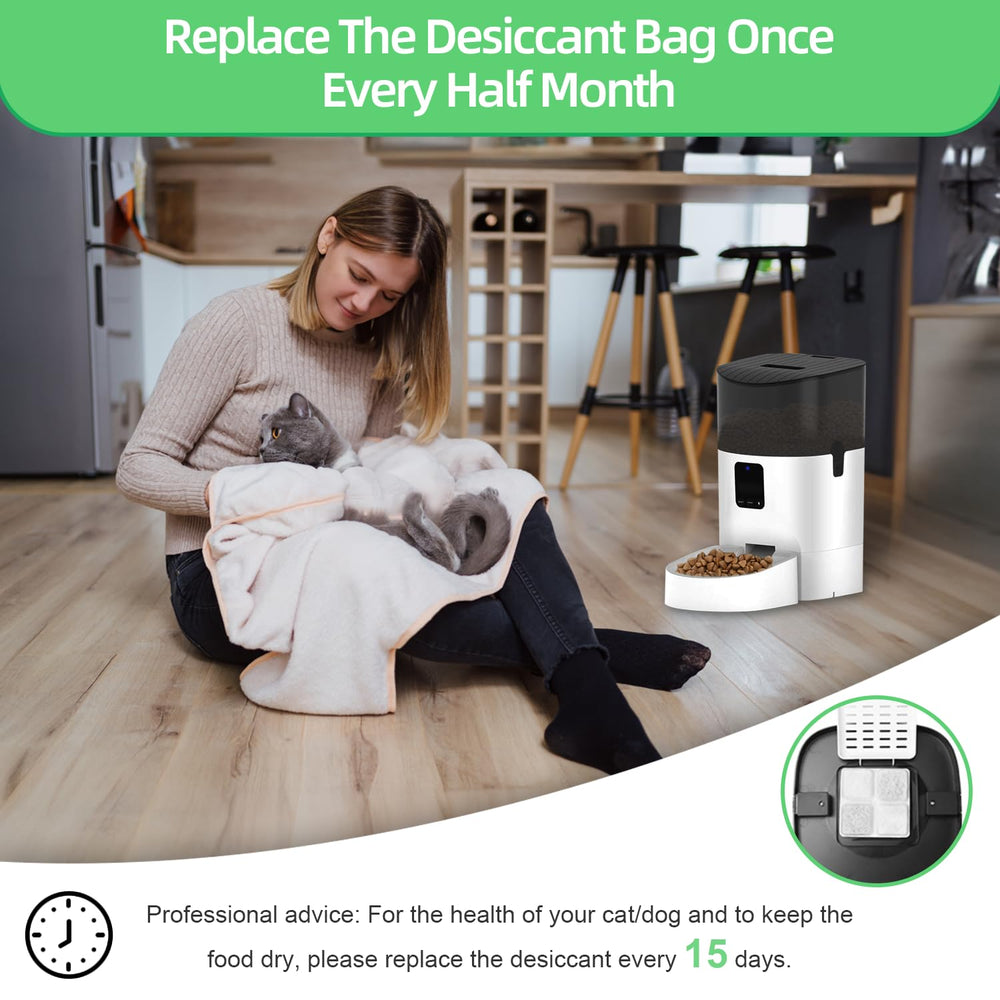 Ferypet desiccant bag replacement guide helps sustain food quality over time