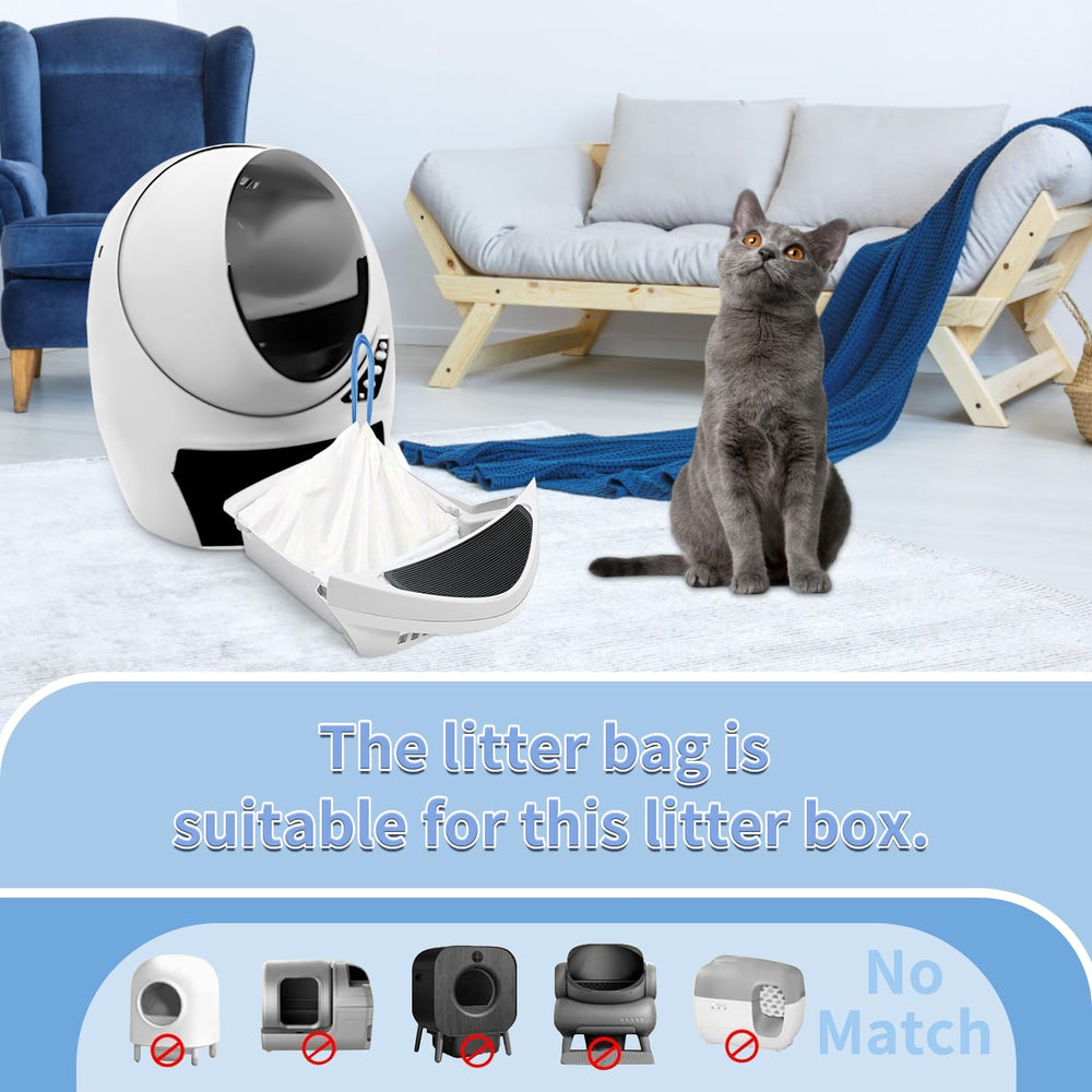 Ferypet heavy-duty material resists tears and punctures during disposal.