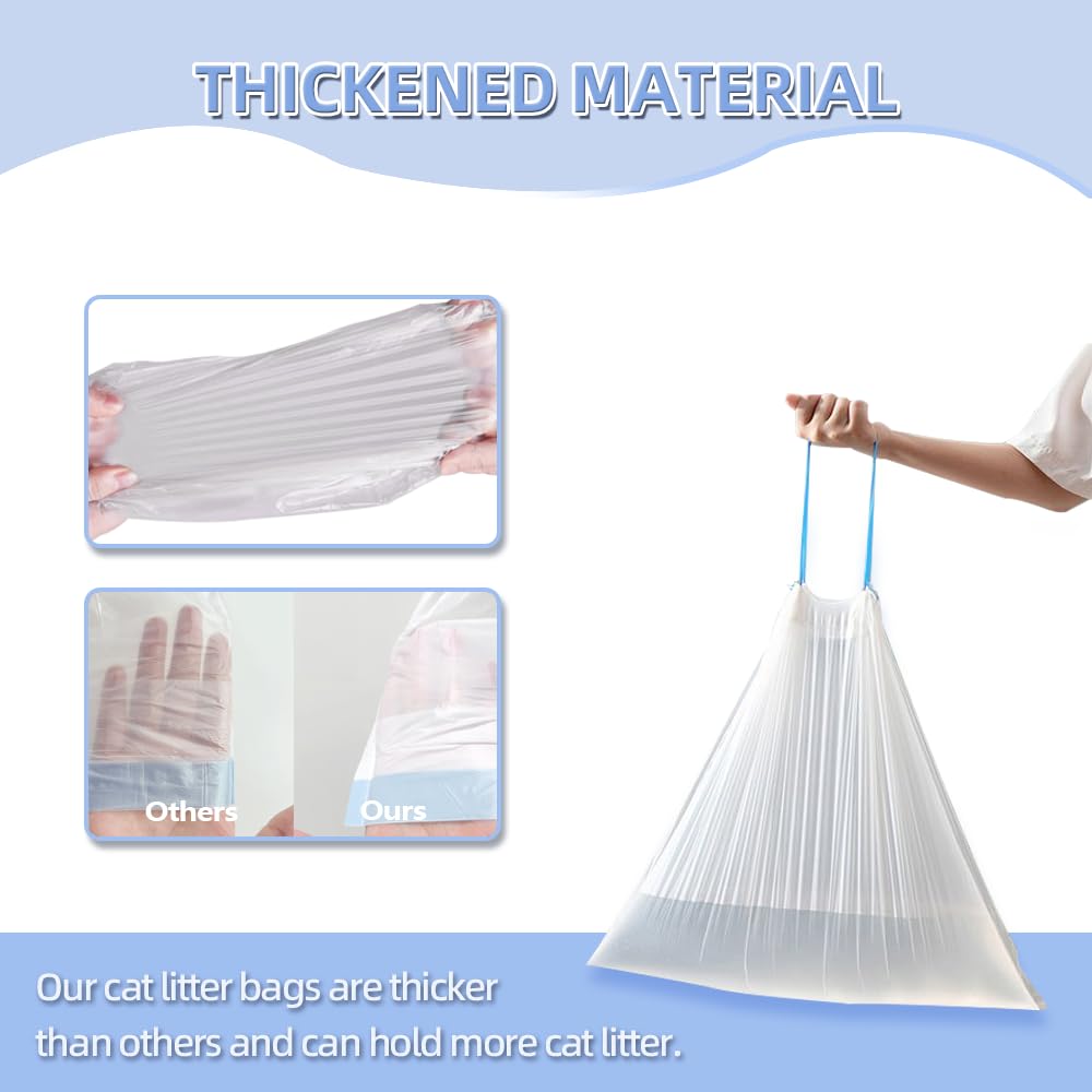 Ferypet compatible with Litter-Robot 3/4 Waste Bags for seamless use.