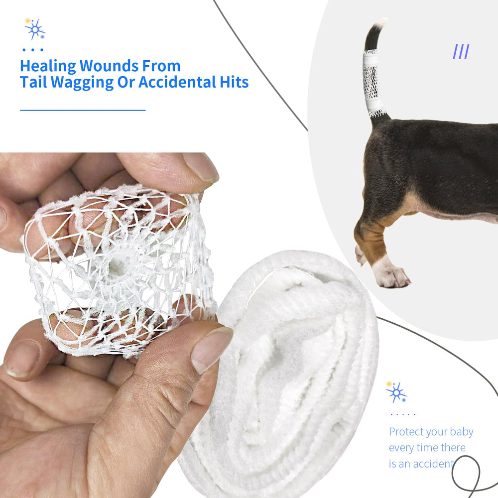 FEXICHUJI breathable mesh tail dressing shown cooling and drying skin.