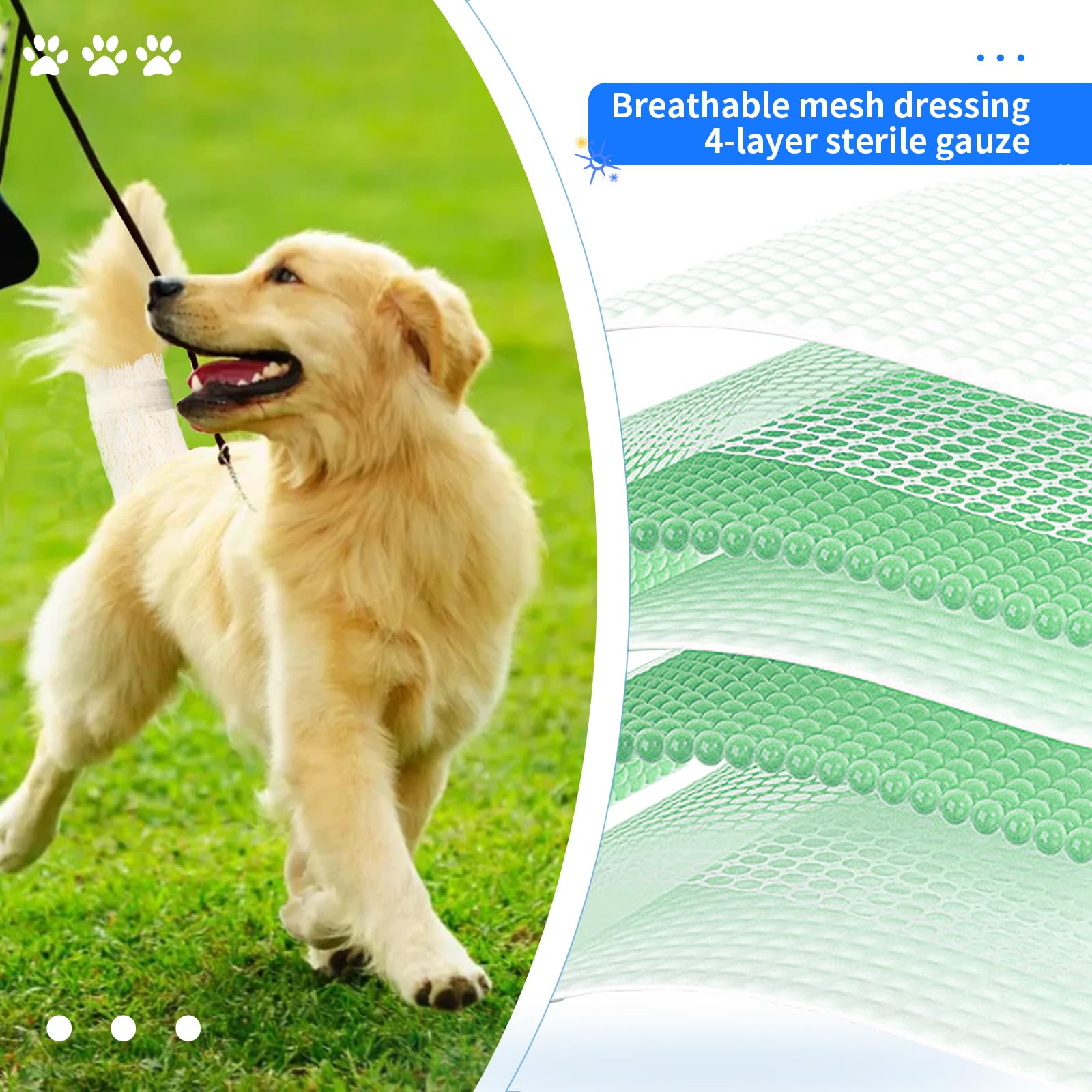 FEXICHUJI portable wound care kit ready for travel or home use.