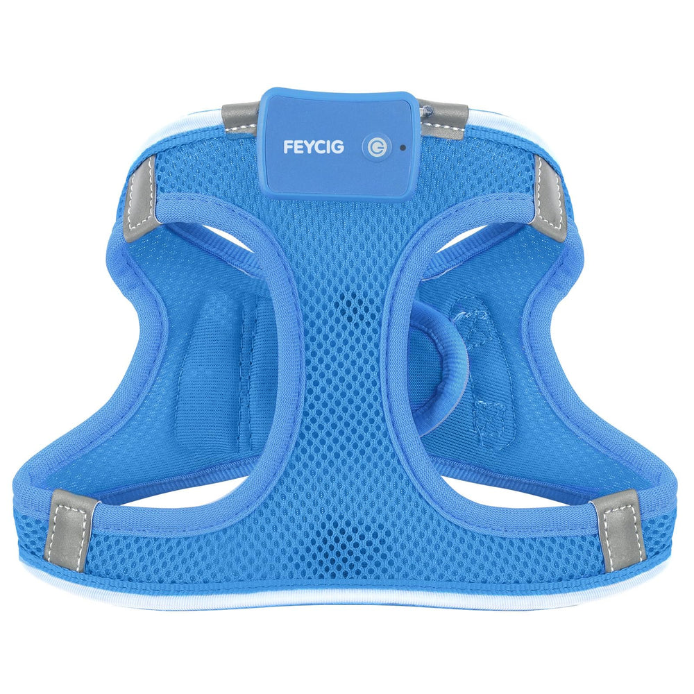 Feycig light-up dog harness adjustable Velcro fit for secure wear