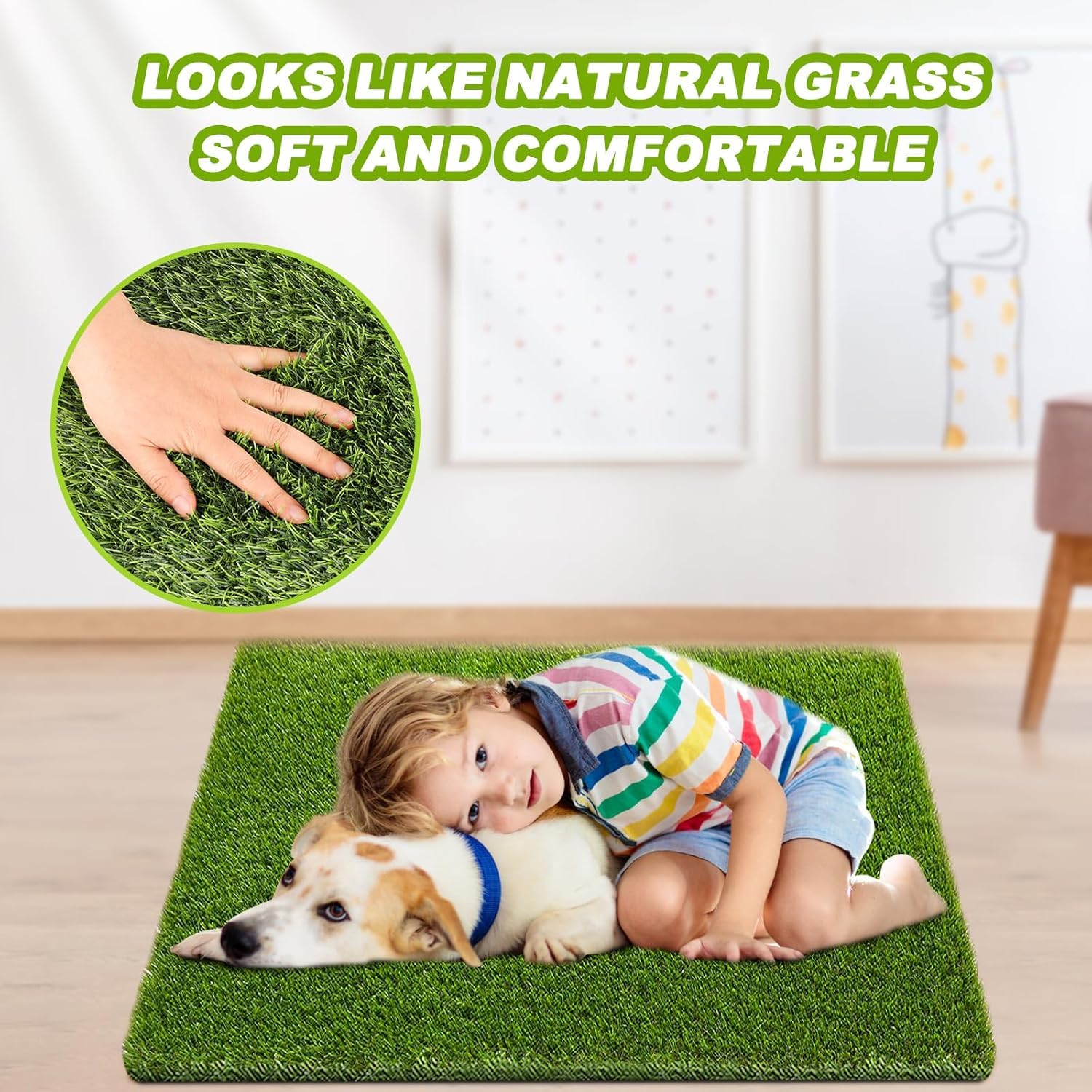 Fezep easy-clean surface cleans with soap and water