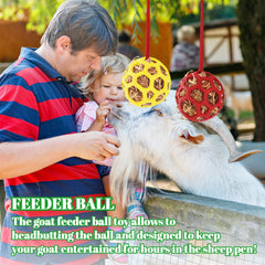 FFOTD horse treat ball feeder yellow frontview offers interactive play and exercise