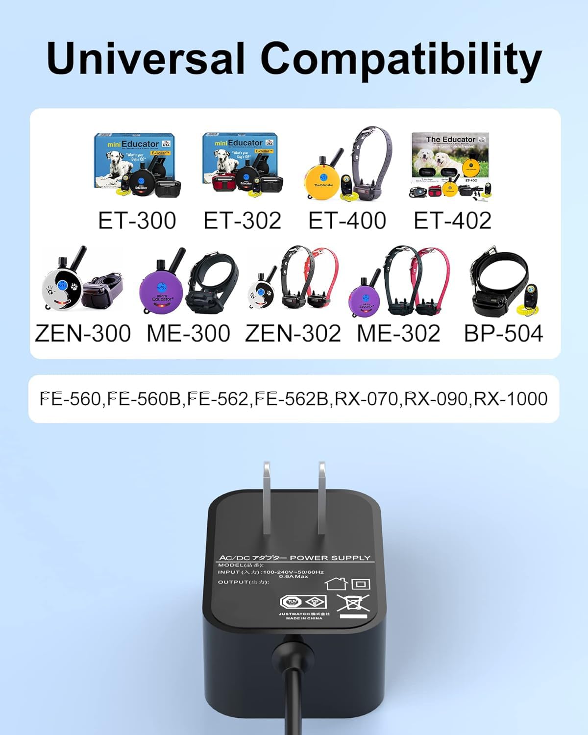 FGIEU safety features include CE and RoHS with protective circuitry.