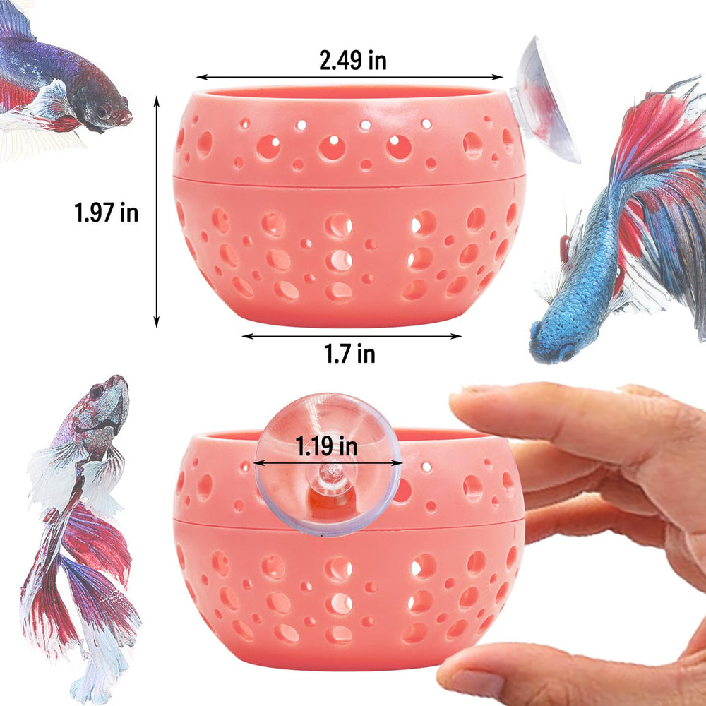 Fhiny Betta Tunnel hollow holes design supports water flow and safe passage