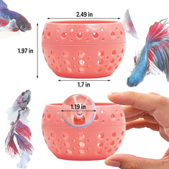 Fhiny Betta Tunnel hollow holes design supports water flow and safe passage