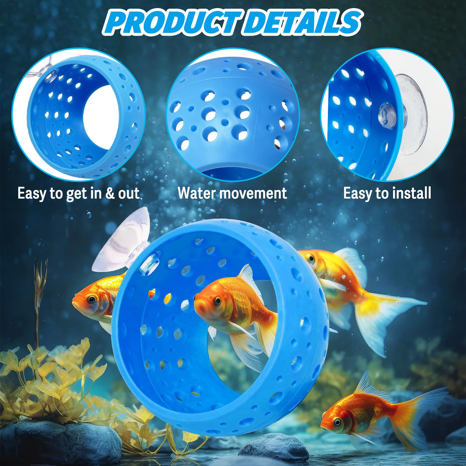 Fhiny Betta Tunnel smooth edges reduce fin injury when passing