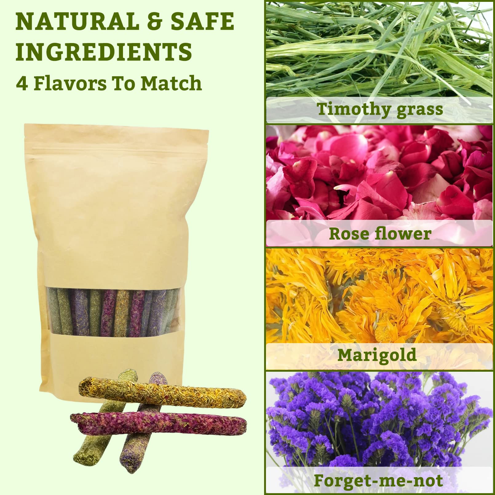 Fhiny double-baked sticks provide lasting texture for molars.