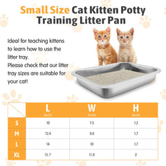 Fhiny kitten litter box flat bottom demonstrates stability during kitten training