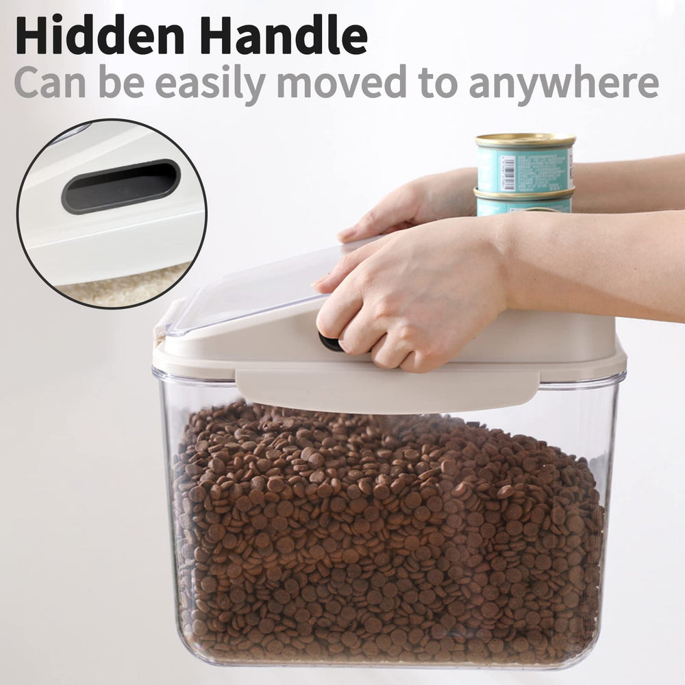 Fhiny large opening design for easy scooping and refills.