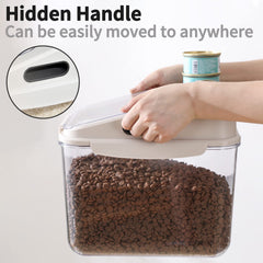 Fhiny large opening design for easy scooping and refills.