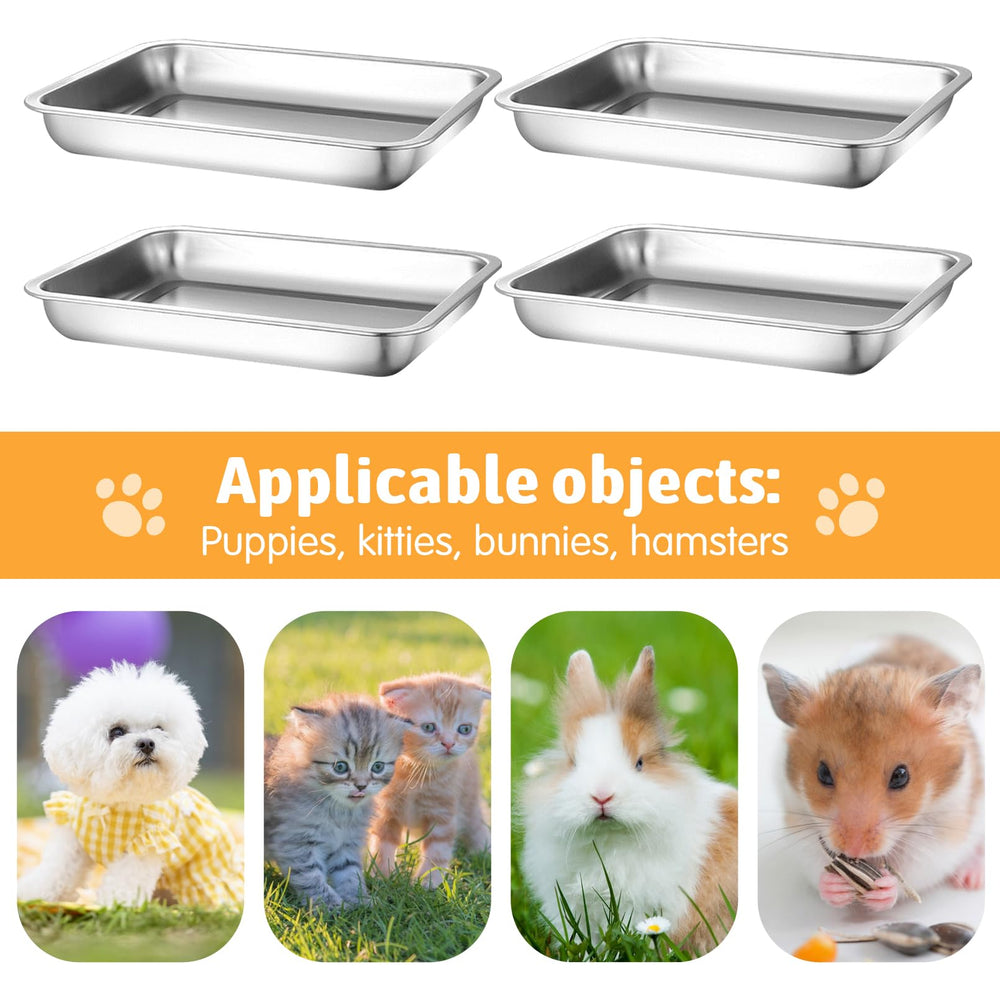 Fhiny litter box multi-pet use shows suitability for kittens and small animals