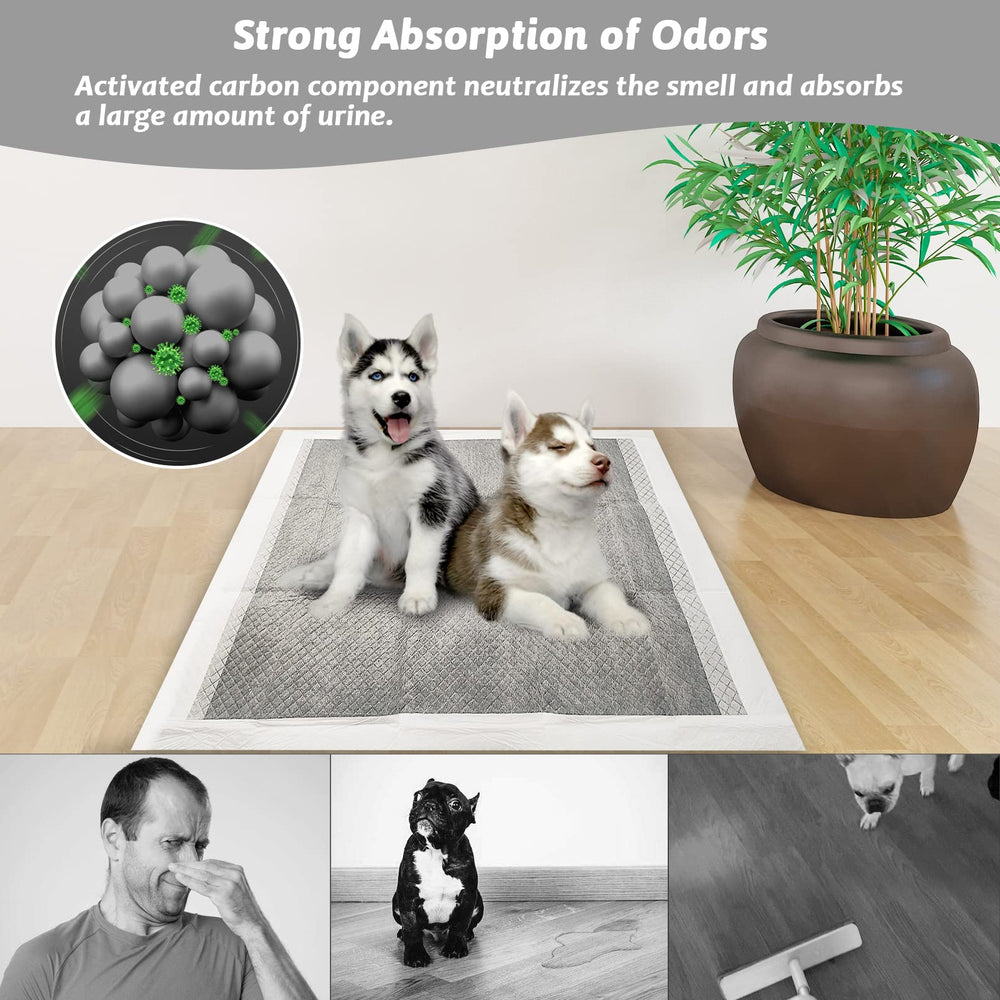 Fhiny rabbit pads odor-control charcoal layer reduces odors