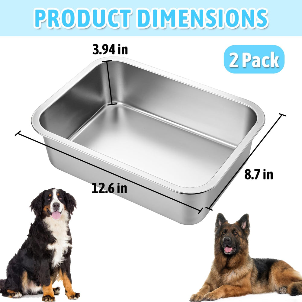 Fhiny stainless steel bowls close-up shows durable finish and rust resistance