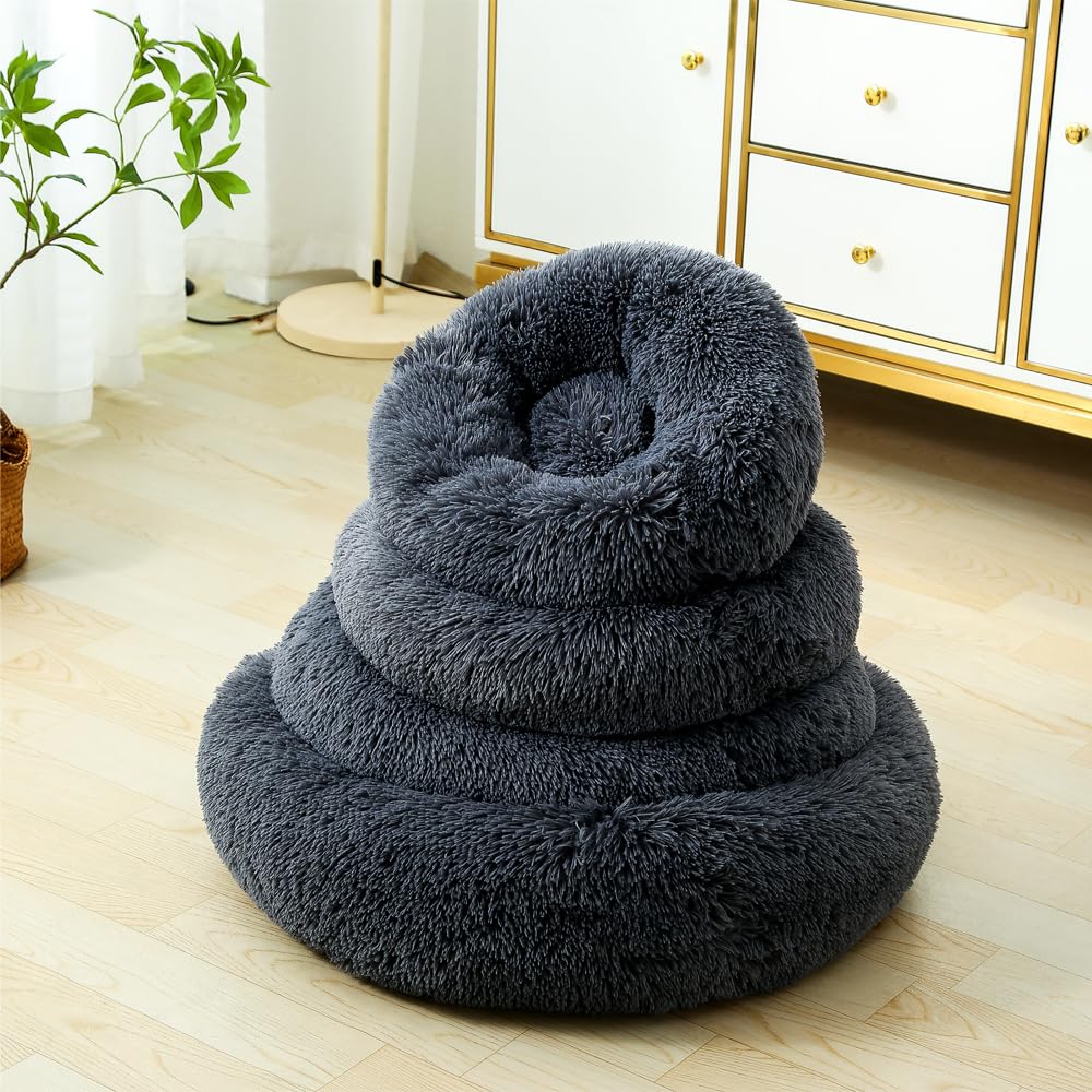 Fhodigogo Donut Bed warm-nest image highlights a cozy napping corner