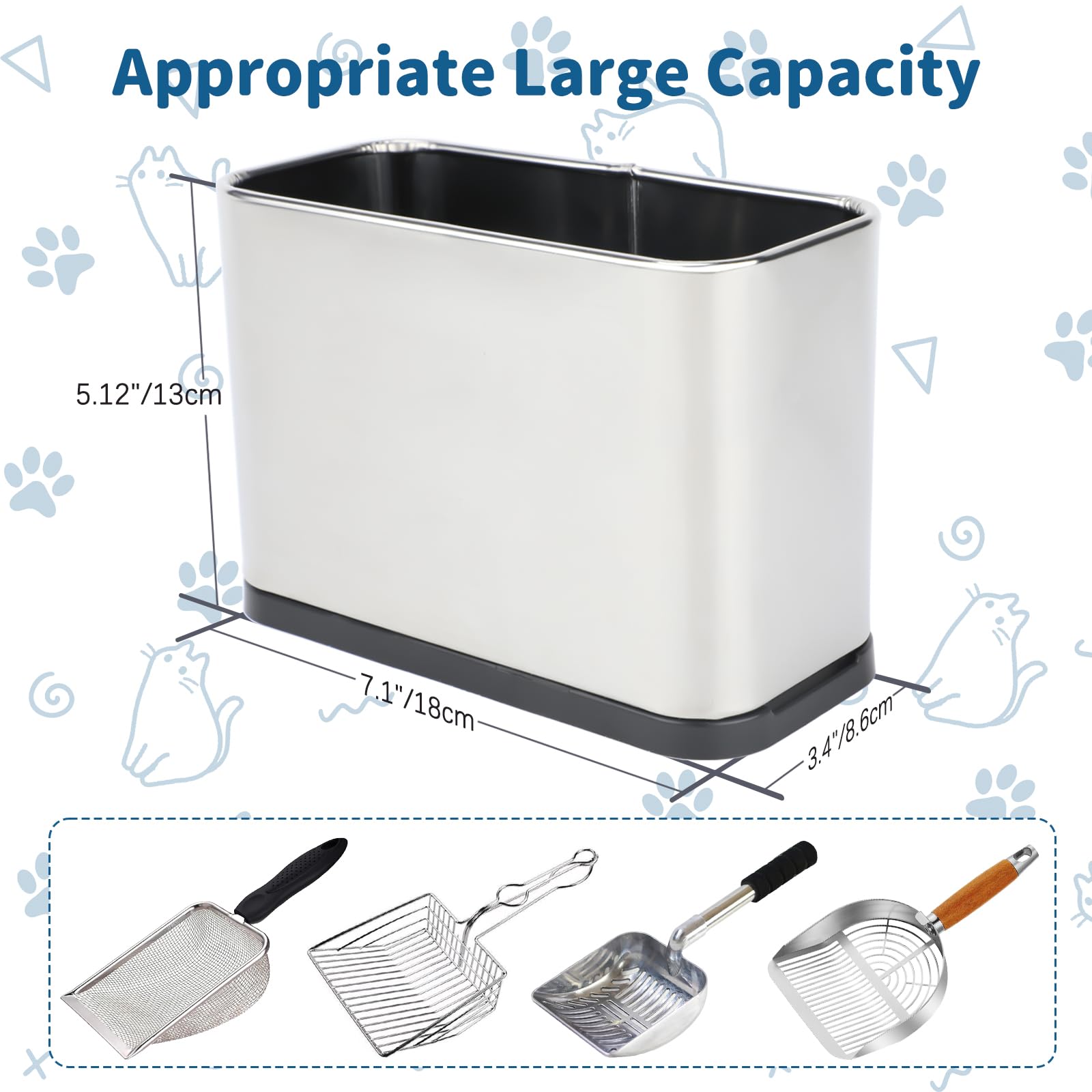 FHTONGE detachable-bottom design enables quick cleaning