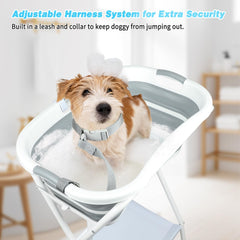 FHTONGE foldable pet bathing tub compact for travel and storage