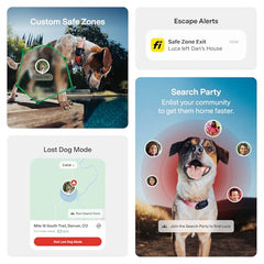 Fi Mini waterproof IP68-rated build withstands rain and mud on outdoor adventures.