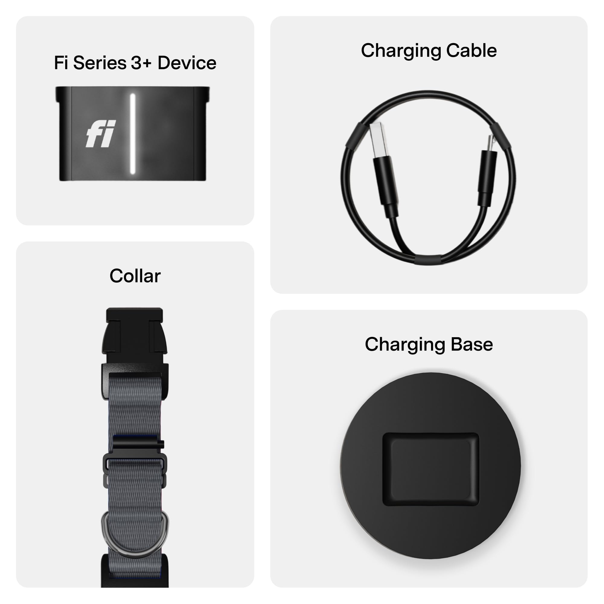 Fi Series 3+ smart vet records keep medical documents organized in the app.