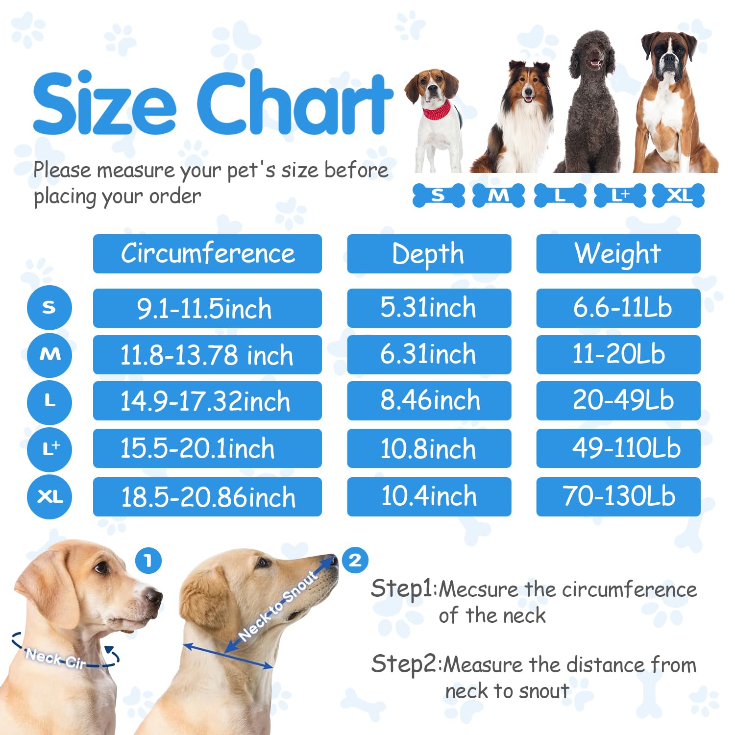 Fickte soft dog cone collar anti-slip fit stays in place during active recovery.