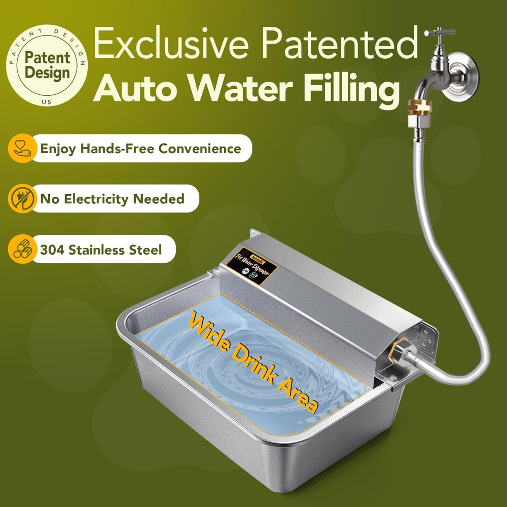 Ficuswin 3/4'' GHT compatibility keeps standard faucet connections simple.