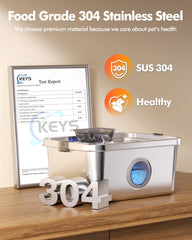 Ficuswin visual water level window helps quick monitoring of water.