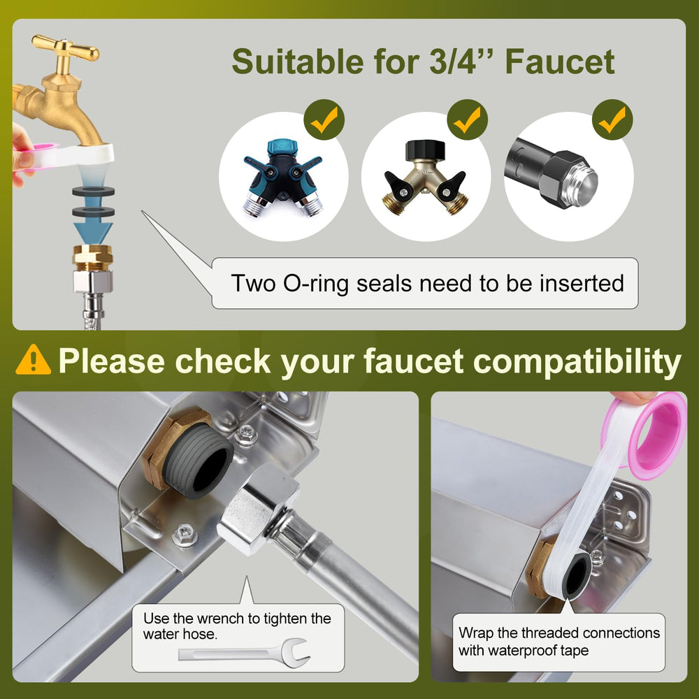 Ficuswin Wide drinking area supports multiple pets' hydration needs.