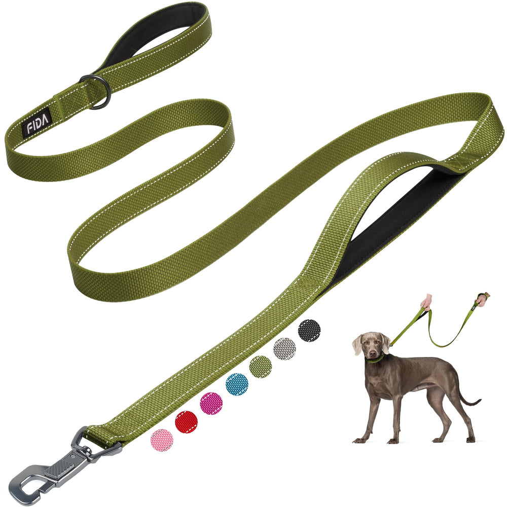 Fida 6ft heavy-duty leash clip hook for quick secure attachment during walks