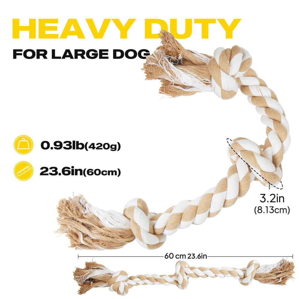 Fida rope toy provides an engaging outlet that helps reduce dog anxiety.