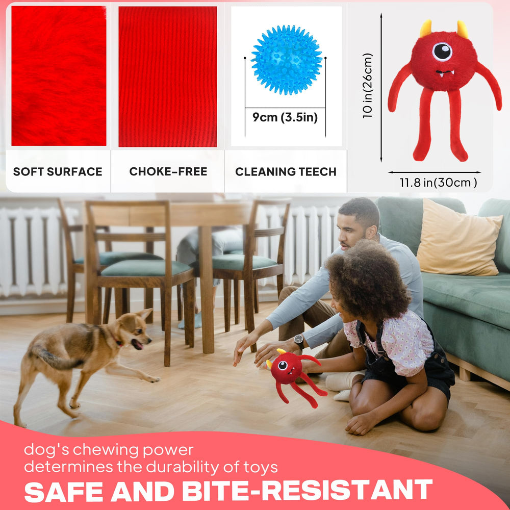 Fida dog chew toy suitable for indoor and outdoor fetch and tug