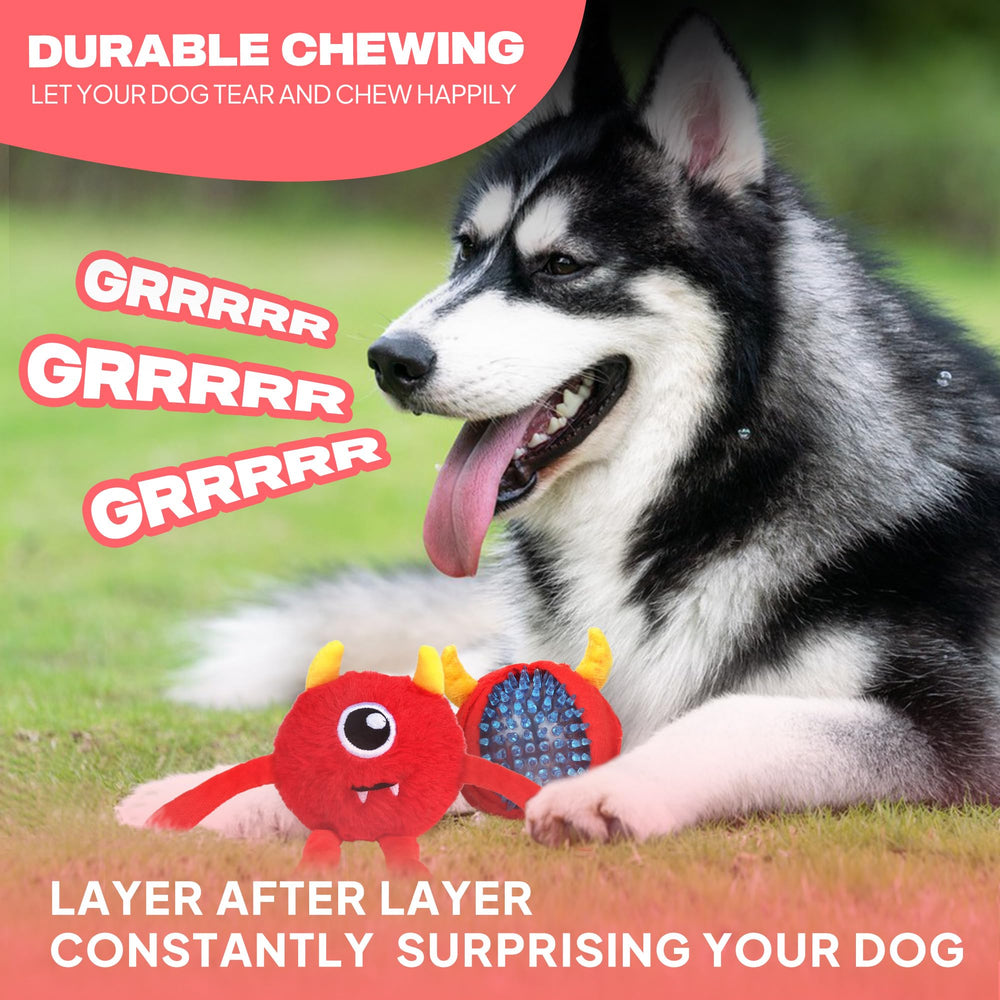 Fida dog chew toy outer 3-layer design with durable structure