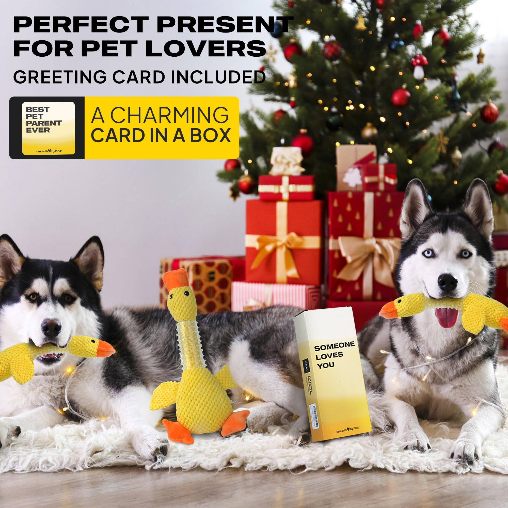 Fida indestructible dog toy for large dogs helps channel energy safely.