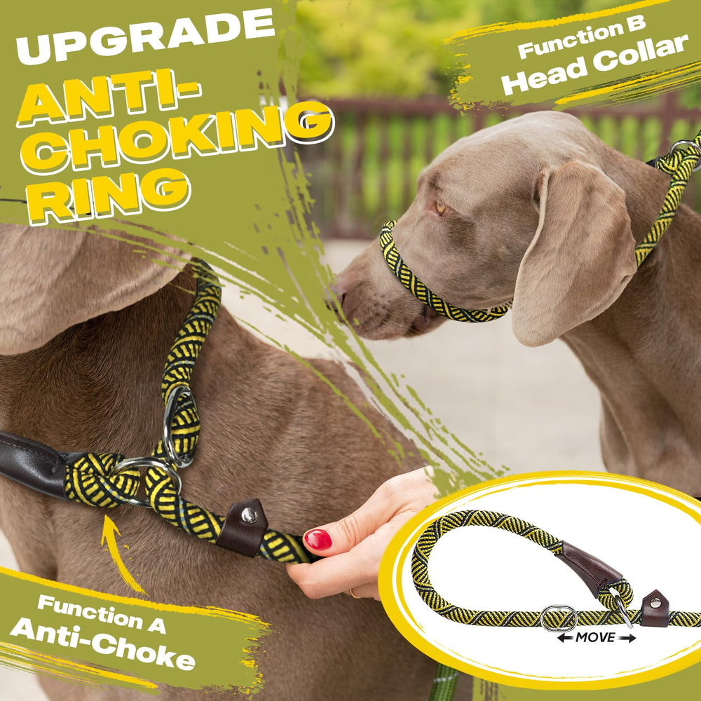 Fida slip lead reflective strap enhances night safety during walks