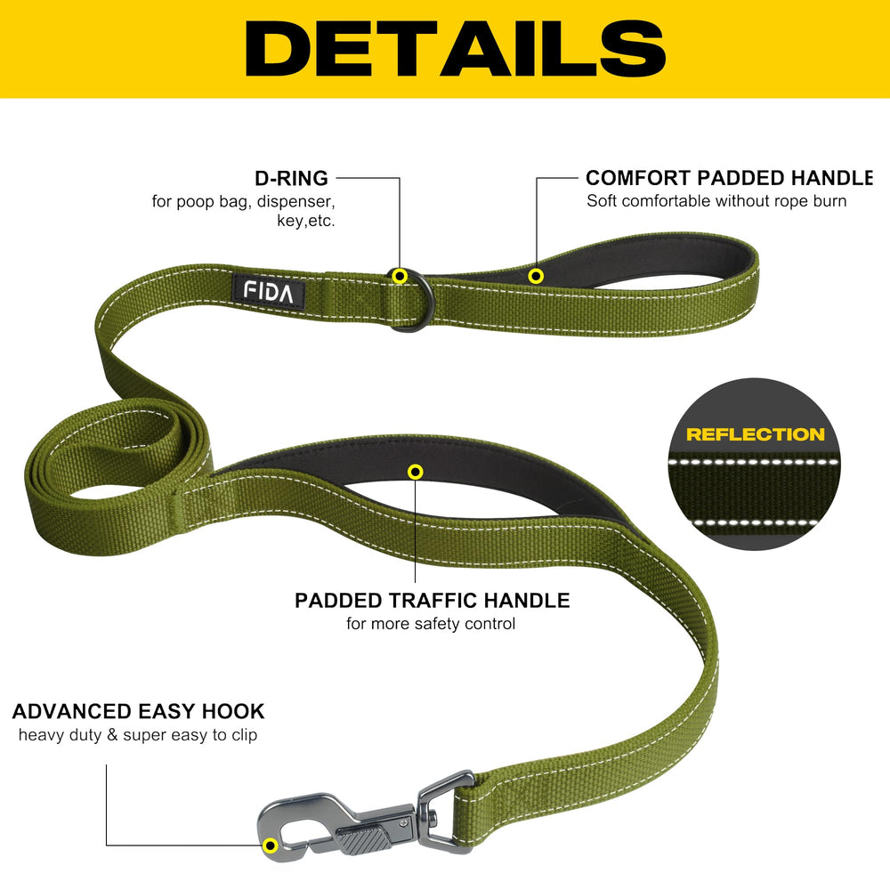 Fida traffic handle leash for swift control in crowds or traffic