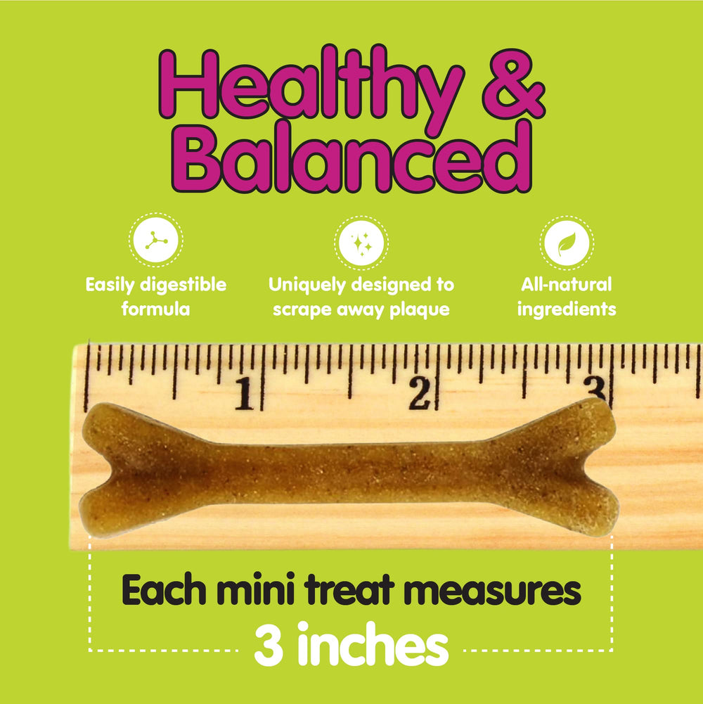 Fido Belly Bones 100-count pouch communicates great value for small dogs