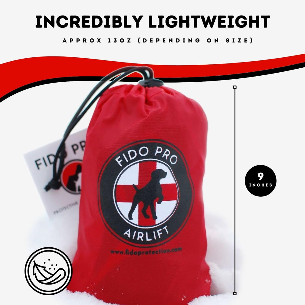 Fido Pro Airlift trusted by veterinarians and search & rescue professionals.
