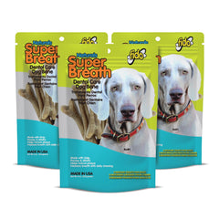Fido Super Breath bones pack shot for daily dental care.