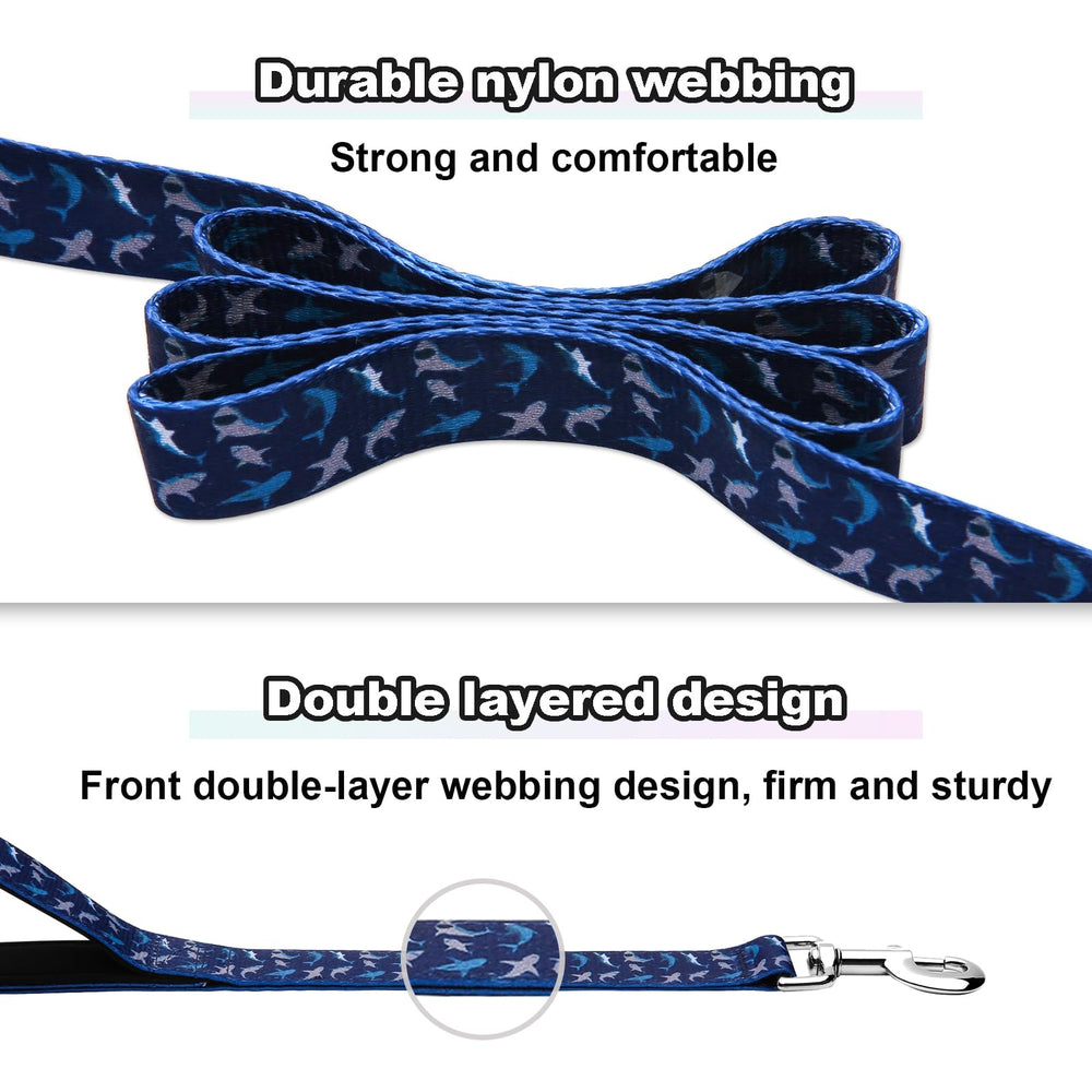 Fidohug soft neoprene-padded handles prevent rope burns on long walks.