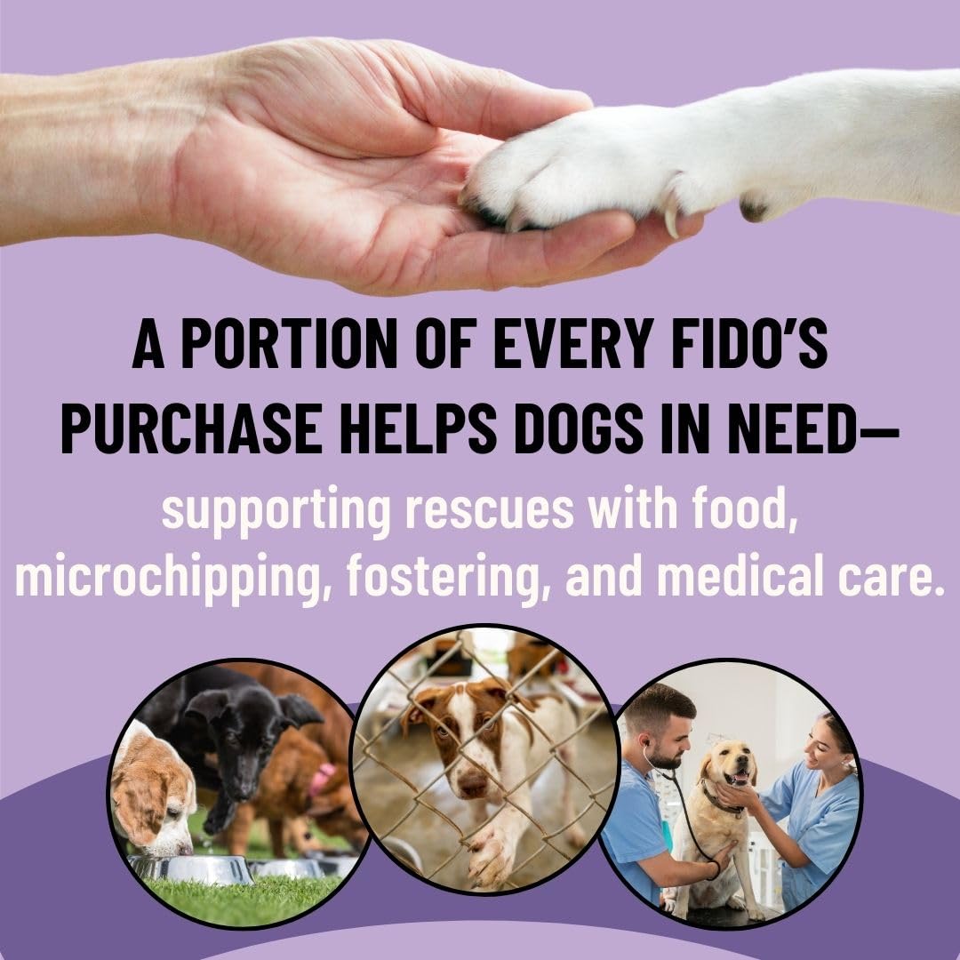 Fido's Made in USA seal signals quality and domestic production.