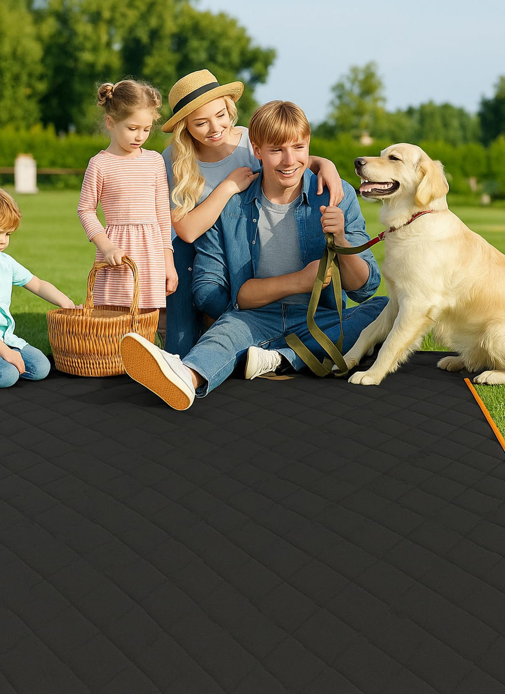 Fidozen Velcro belt openings for safe canine restraint on trips