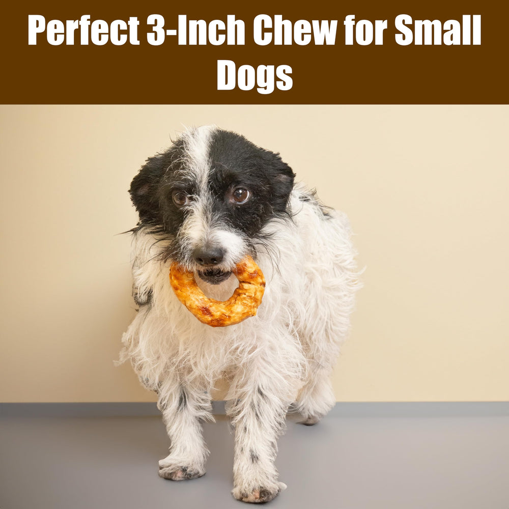 Fieldcrest Farms Nothin’ to Hide Bagel Beef rawhide-free alternative chew